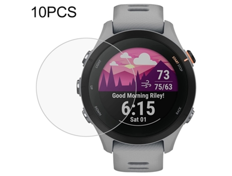 10 piezas para Garmin Forerunner 255 46mm Película de reloj de pantalla de vidrio templado