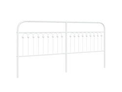 Cabecero de repuesto 193 cm Metal Blanco MAISON EXCLUSIVE