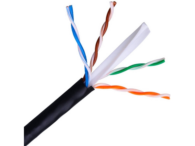 Cable de Red AISENS (RJ45 - 100 m - Negro)
