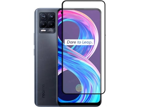 Kit 2 X Protectores Cristal Templado Oppo Realme 8 Pro 4G Phoneshield 9H Total Negro