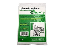 Cubretodo NERPEL Plastico 9 Micras 4 Mts X 5 Mts