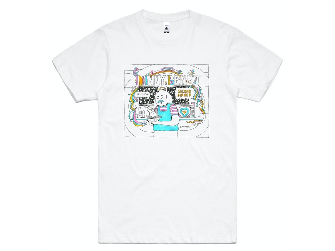 Donny Benet Second Dinner T-shirt Rockinstone Unisex Adults Best Sellers Size:xxl