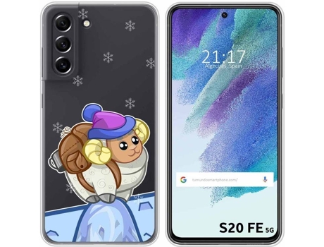Carcasa Samsung Galaxy S21 FE 5G TUMUNDOSMARTPHONE Cabra Multicolor