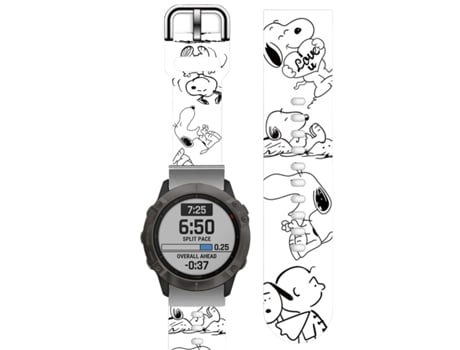Correa Silicona Suave Personalizada Garmin Fenix 7 Sapphire Solar Edition Snoopy