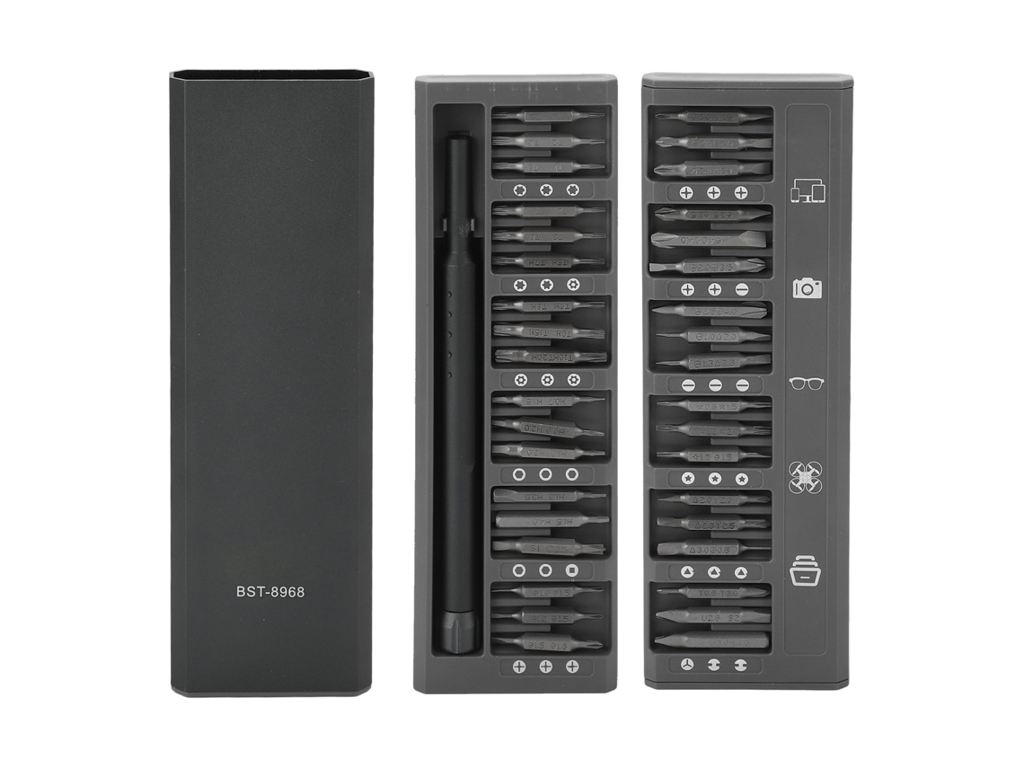 Kit De Destornilladores De Precisión 36 En 1, Miniherramienta De Reparación Para Electrónica, Teléfonos Móviles, Gafas, Ordenadores Y Relojes.