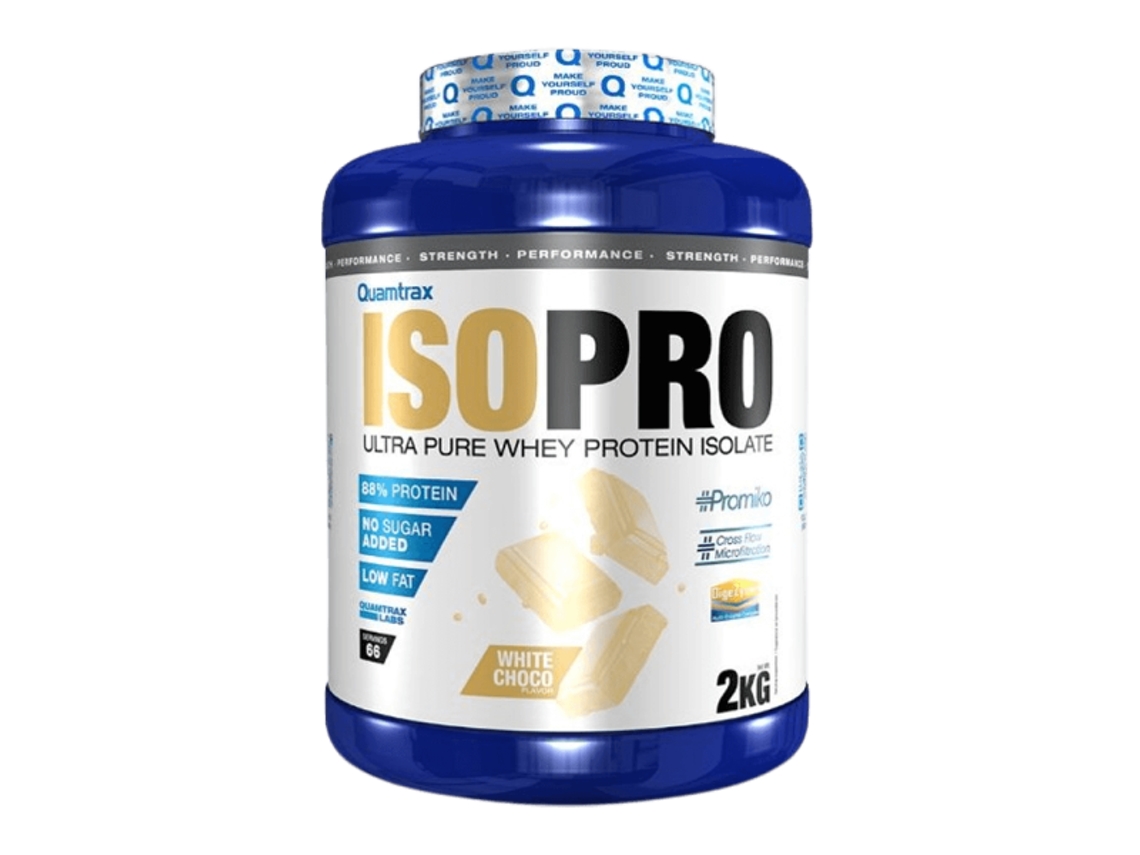 Isopro Cfm - 2kg White Choc Quamtrax