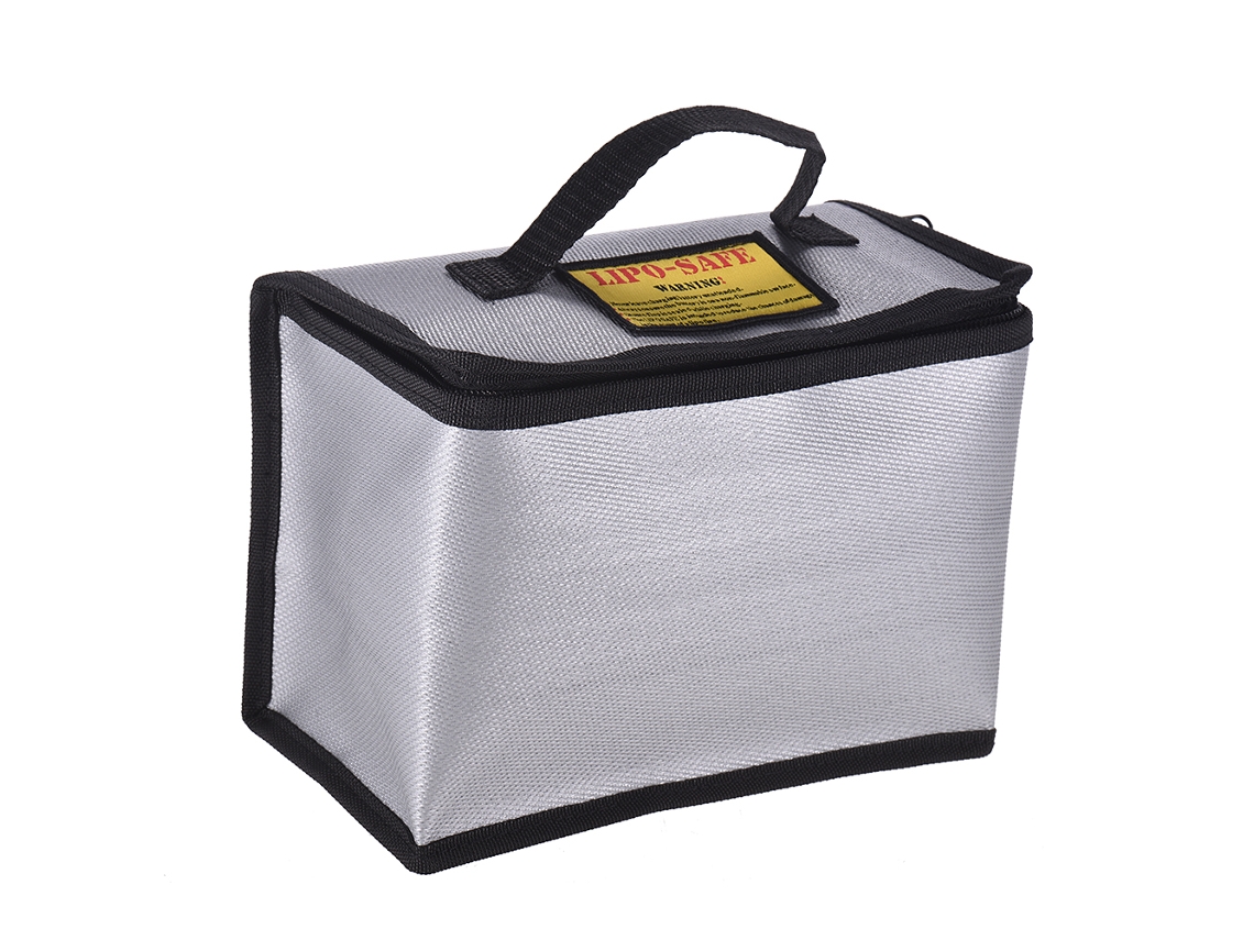 Bolsa Antifuego Explosión Para Baterías Lipo Carga Almacenaje Grande 215*115*155mm