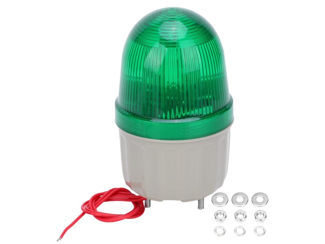 Berm Bem-2071 Luz De Advertencia Led Verde De 5w 24vdc Equipo De Alarma De Emergencia Para Vehículos
