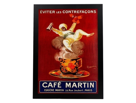 Poster NACNIC Vintage de Café Martin