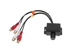 Amplificador De Audio Portátil Para Coche Con Botón De Graves Y Doble Entrada/salida.