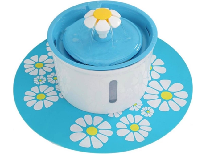 Bebedero Automático para Perros WJS (Azul - 1600ml - ABS)