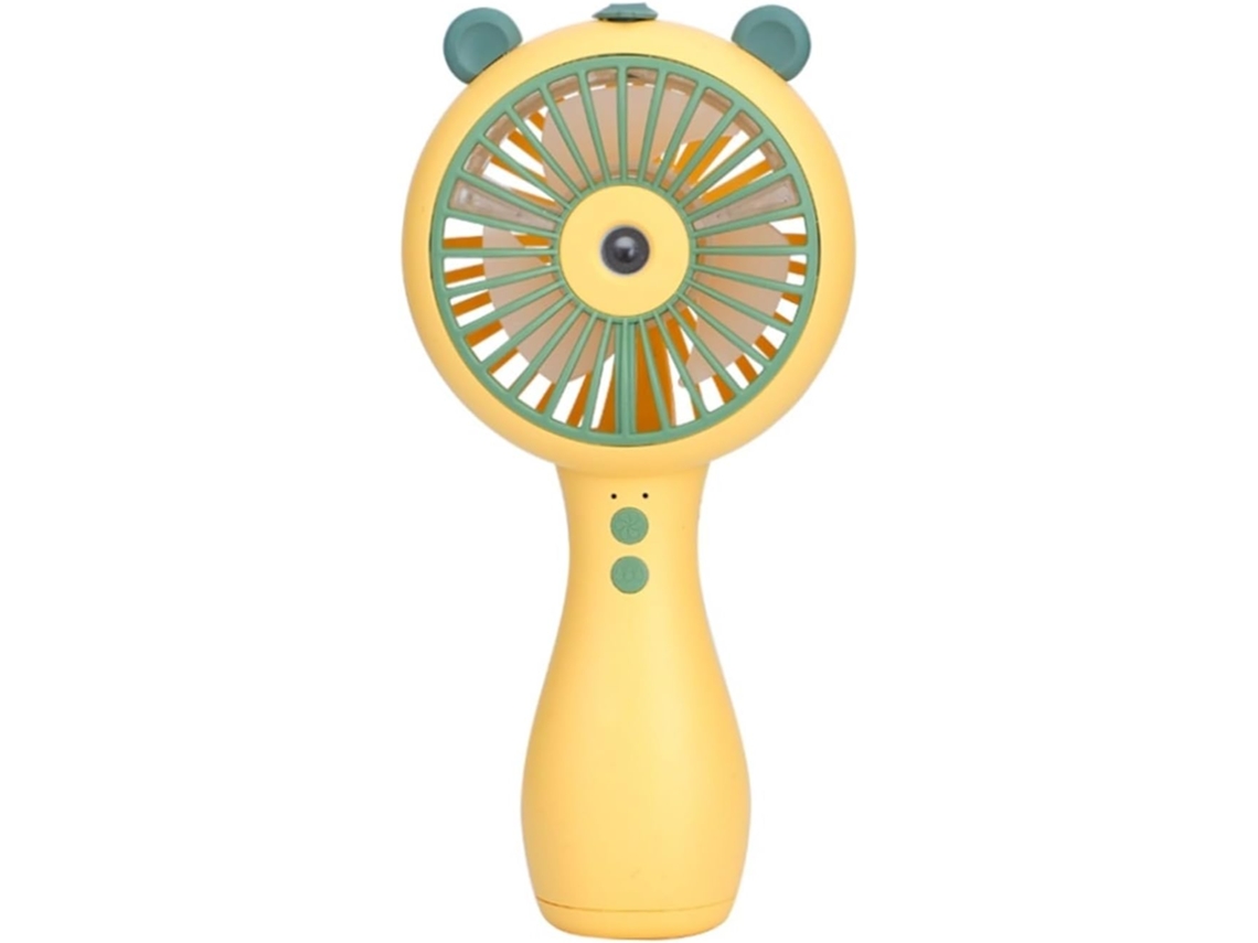 Ventilador De Escritorio Usb Ventilador Portátil Con Nebulizador Mini Personal Refrigeración 3 Velocidades 2
