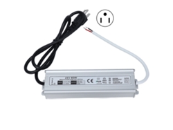 Fuente De Alimentación Conmutada Impermeable Ip67 De 60 W Para Controlador Led De Bajo Voltaje Con Protecciones De Seguridad.