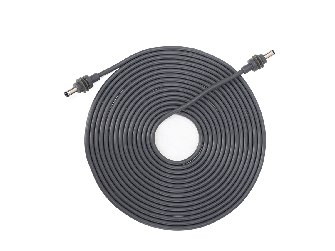 Cabo De Alimentação Dc Satélite 18awg Condutor De Cobre Encaixe De Borracha Ip68 Resistente À Água 7m 22.96ft