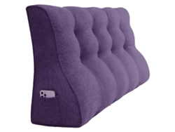 Cojín VERCART Morado 25 x120 x55 cm