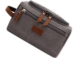 Nécessaire De Viagem Multifuncional De Lona, Organizador Prático Para Homens E Mulheres, Com Capacidade Para 1 Peça.