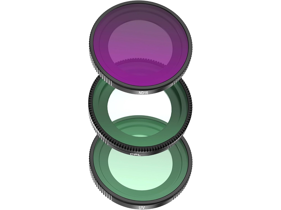 Filtros Para Lentes De Cámaras De Acción Go3s Nd8, Nd16 Y Nd32
