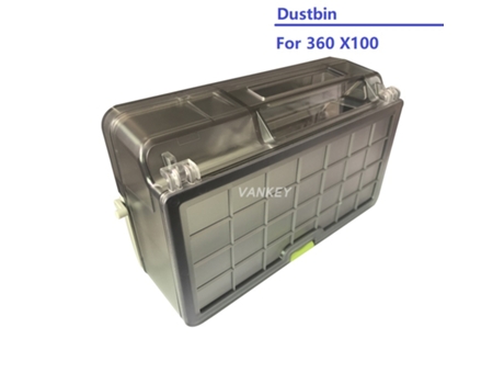 Cubo de basura X100 para Robot aspirador 360, accesorios X100, caja de polvo, reparación robótica para tanque de agua doméstico