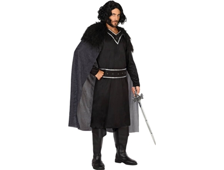 Disfraz de Hombre DISFRAZZES Guardián Medieval Con Capa (Talla: M- L 52/54)