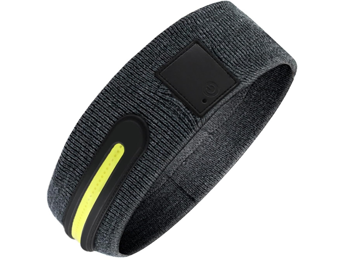 Diadema Deportiva Led Transpirable Con 3 Modos De Iluminación Para Absorber El Sudor Durante Las Actividades.