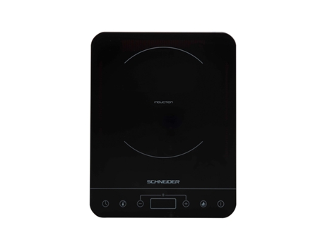 Cocina de Inducción Portátil SCHNEIDER SCIH81B 1 (Nº quemadores 1 - Negro)