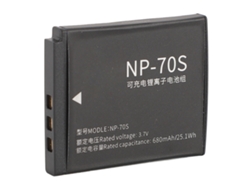 Batería recargable de iones de litio para cámara, 3,7 V, 680 mAh, repuesto Np-70s para Mini 99