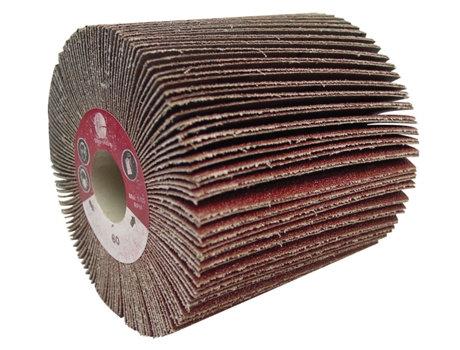 CALFLEX-RNS100100.120-Rueda mil hojas de núcleo RNS (Ø Ext. 110 mm Espesor 100 mm Núcleo 19K Grano 120)