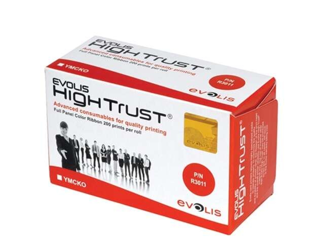 Cartucho de cinta original Evolis Ymcko 200 Prints R3011