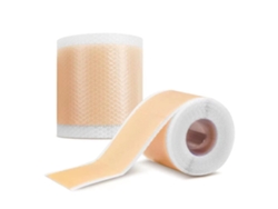 Protector de cicatrices de silicona (no irrita la piel), utilizado para proteger las cicatrices y prevenir el desgaste.