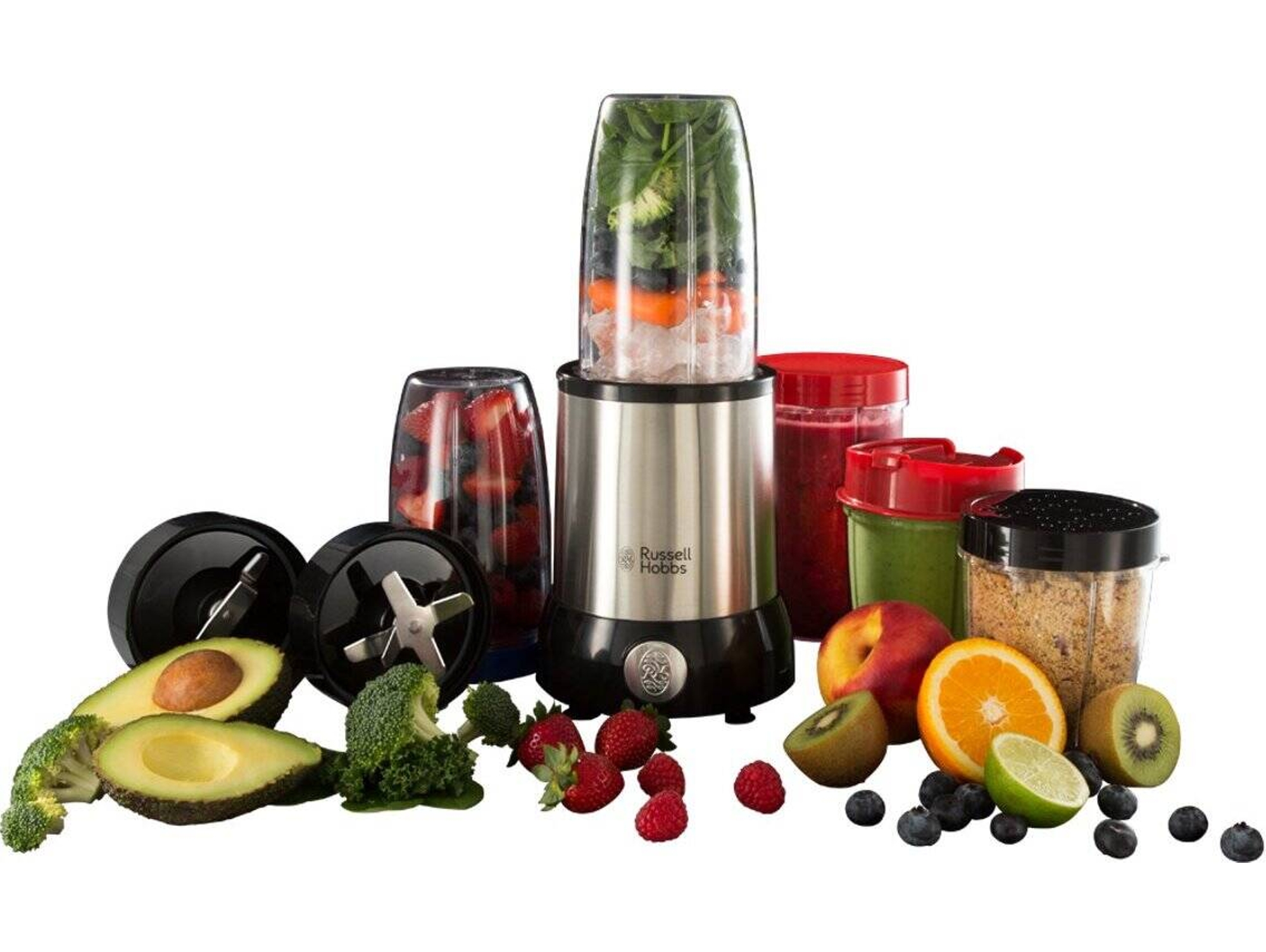 Batidora de Vaso RUSSELL HOBBS Nutri Boost 23180-56 (700 W - 0.75 L - Negro)