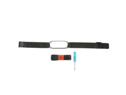 Correa De Acero Inoxidable Negro Para Reloj Inteligente Xiaomi Mi Band 7 Con Hebilla Y Accesorios De Instalación.