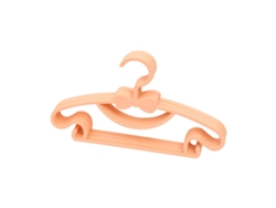 10 perchas de almacenamiento para niños, perchas de plástico resistentes con lazo para ropa de bebés y niños pequeños