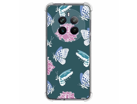 Funda Diseño Flores para Realme 12 Pro 5G / 12 Pro Plus 5G TUMUNDOSMARTPHONE Silicona Multicolor