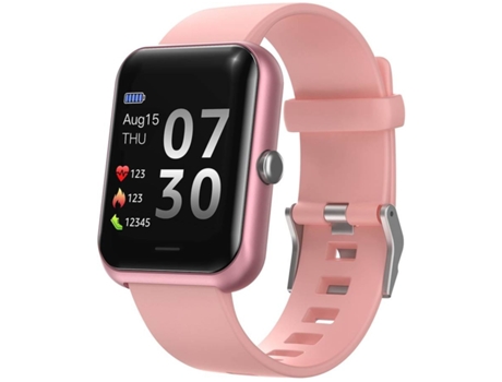 Smartwatch ENKERS Bluetooth Activity Tracker Impermeable IP68 Pantalla de alta definición - Rosa