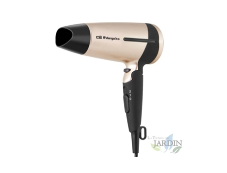 Secador Plegable ORBEGOZO Se1600 1.600 W Pulsador de Aire Frío 2 Posiciones de Velocidad Y Temperatura ORBEGOZO