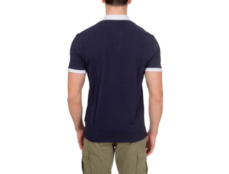 Polo de Hombre NAPAPIJRI Algodón Azul (L)
