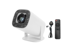 Proyector Portátil 4k Con Bluetooth 5.4 Wifi6, Corrección Automática De Trapezoide, Android 11 Y Enchufe Uk