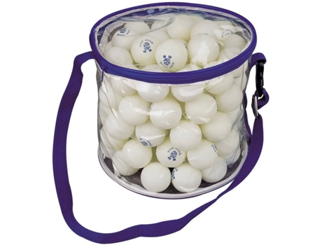 Pelotas de Tenis de Mesa SPORTI FRANCE 100 un (TU - Blanco)