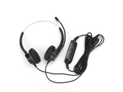 Auriculares Usb Binaurales Para Computadora, Portátil, Skype, Qq, Msn