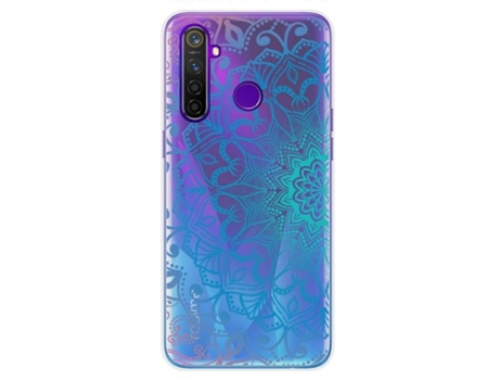 Carcasa Realme 5 Pro TUMUNDOSMARTPHONE Dibujos Transparente Multicolor
