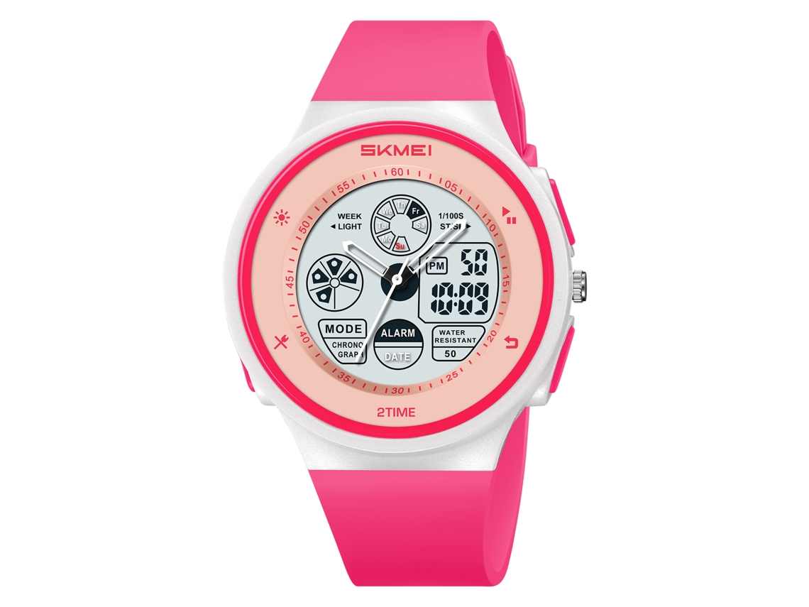 Reloj Digital Skmei 2346 Con Alarma Y Cronómetro Con Luz Electroluminiscente