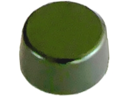 Pomo Redondo De Metal Para Teclados Mecánicos C65 Ik65 Reemplaza El Control De Sensibilidad Ajustable, 1 Unidad