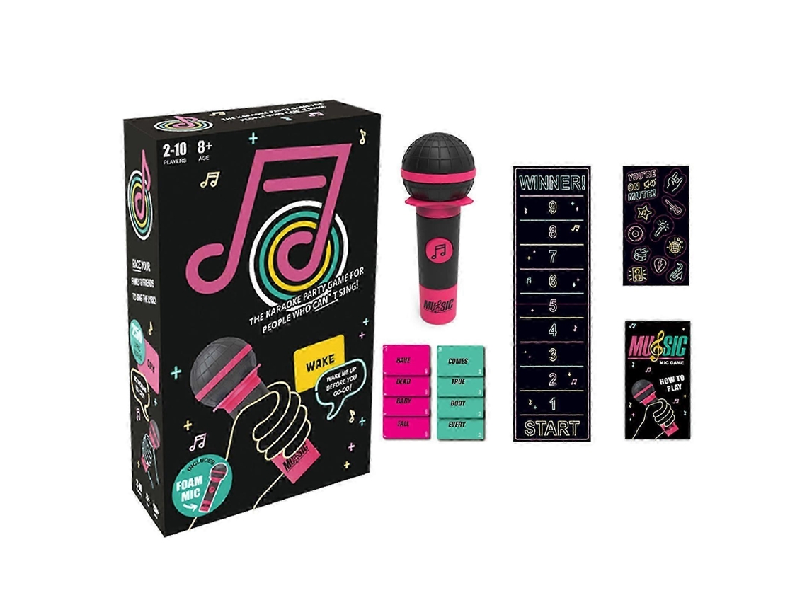 Emocionante juego de karaoke familiar, juego de karaoke para fiestas de cumpleaños Gusshious