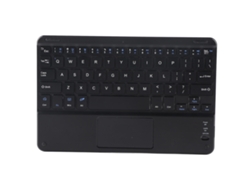 Teclado Bluetooth Con Panel Táctil, Ultradelgado, 9 Pulgadas, Batería De Larga Duración.