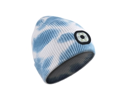 Gorro Unissex Com Luz Eifson, Lanterna De Cabeça Led Recarregável Via Usb, Ideal Para O Inverno (azul).