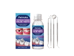 Adhesivo para prótesis dentales: fijación segura y duradera.
