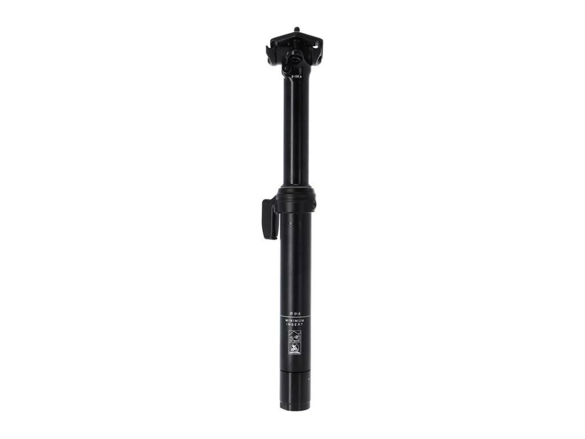 Espigão de Selim com Conta-Gotas Remoto Sp-S13 120 Mm Prateado 272-392 Mm / 31.6 Mmxlc