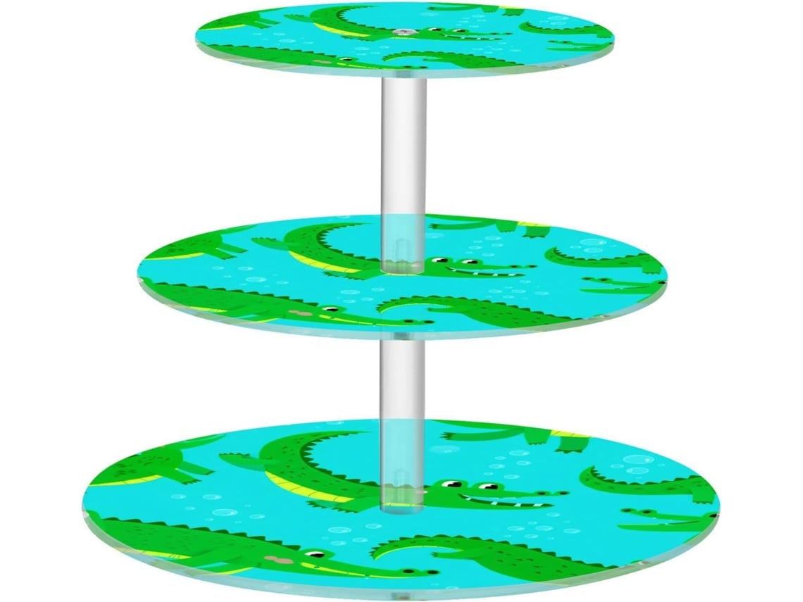 Diseño De Para Cupcakes Con Soporte Acrílico Erde.