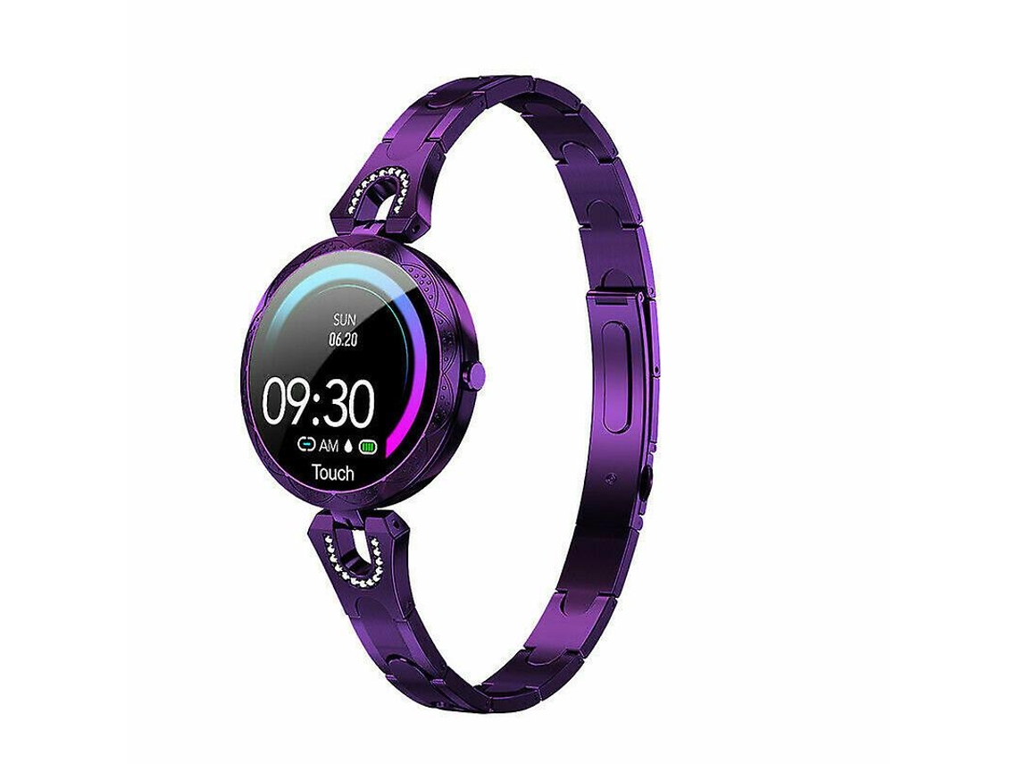 Reloj inteligente para mujer con monitor de frecuencia cardíaca y presión arterial, pulsera impermeable para mujer Ly Ebike