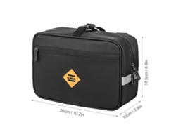 Bolsa impermeable de 4,5 L para portaequipajes trasero de bicicleta (sin marca)